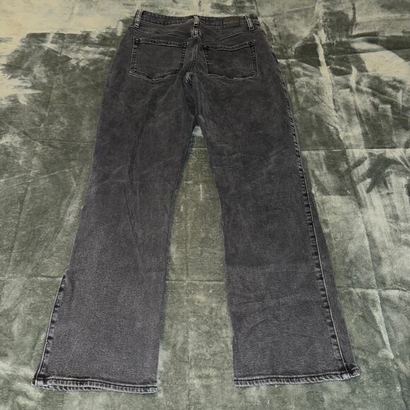 Hollister Co Ultra High-Rise Dad Jean Vintage Stretch Women's 10R/30R Dark Gray - Picture 2 of 9